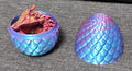 Dragon with closeable egg