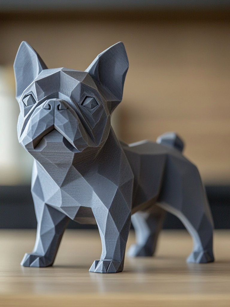DOG 3D PRINTED FIGURES