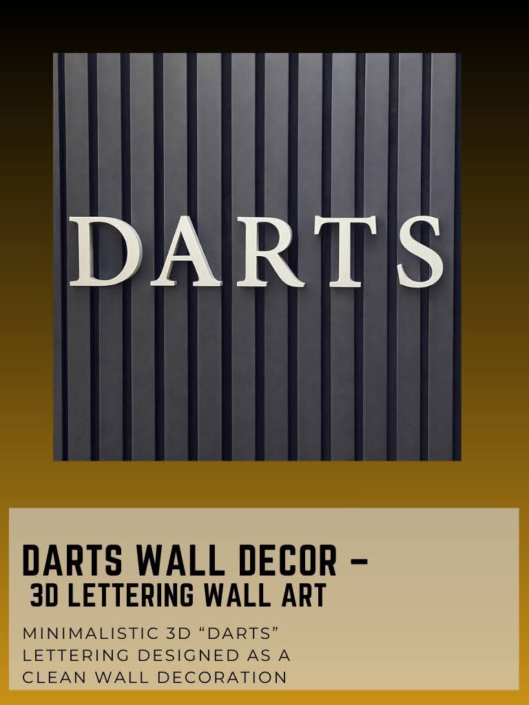 DARTS wall decor