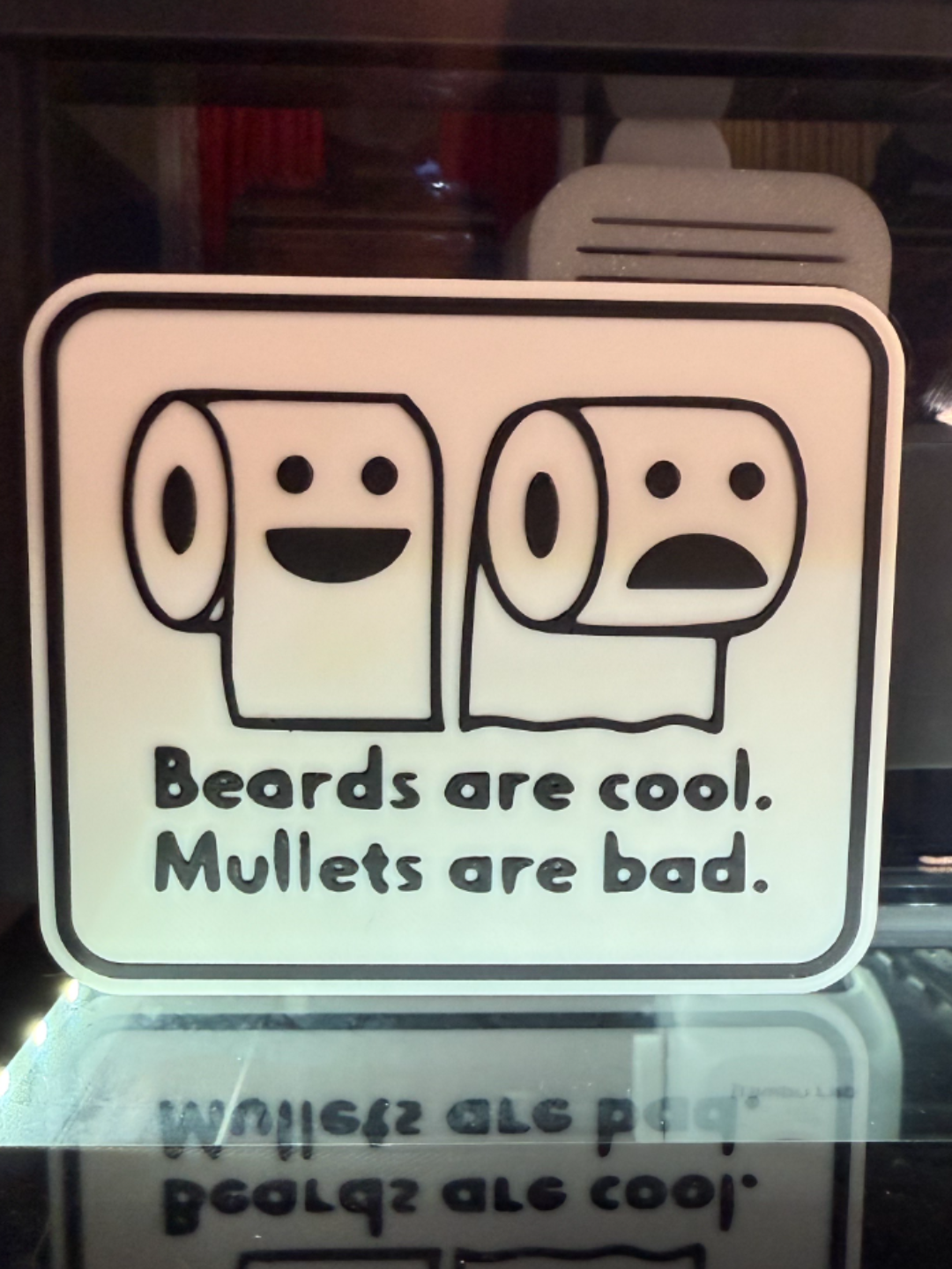 Funny toilet signs