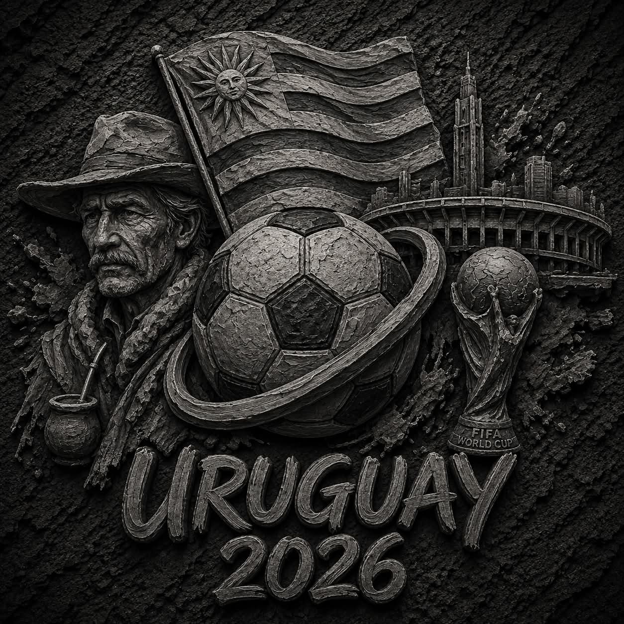 World Cup slate coasters