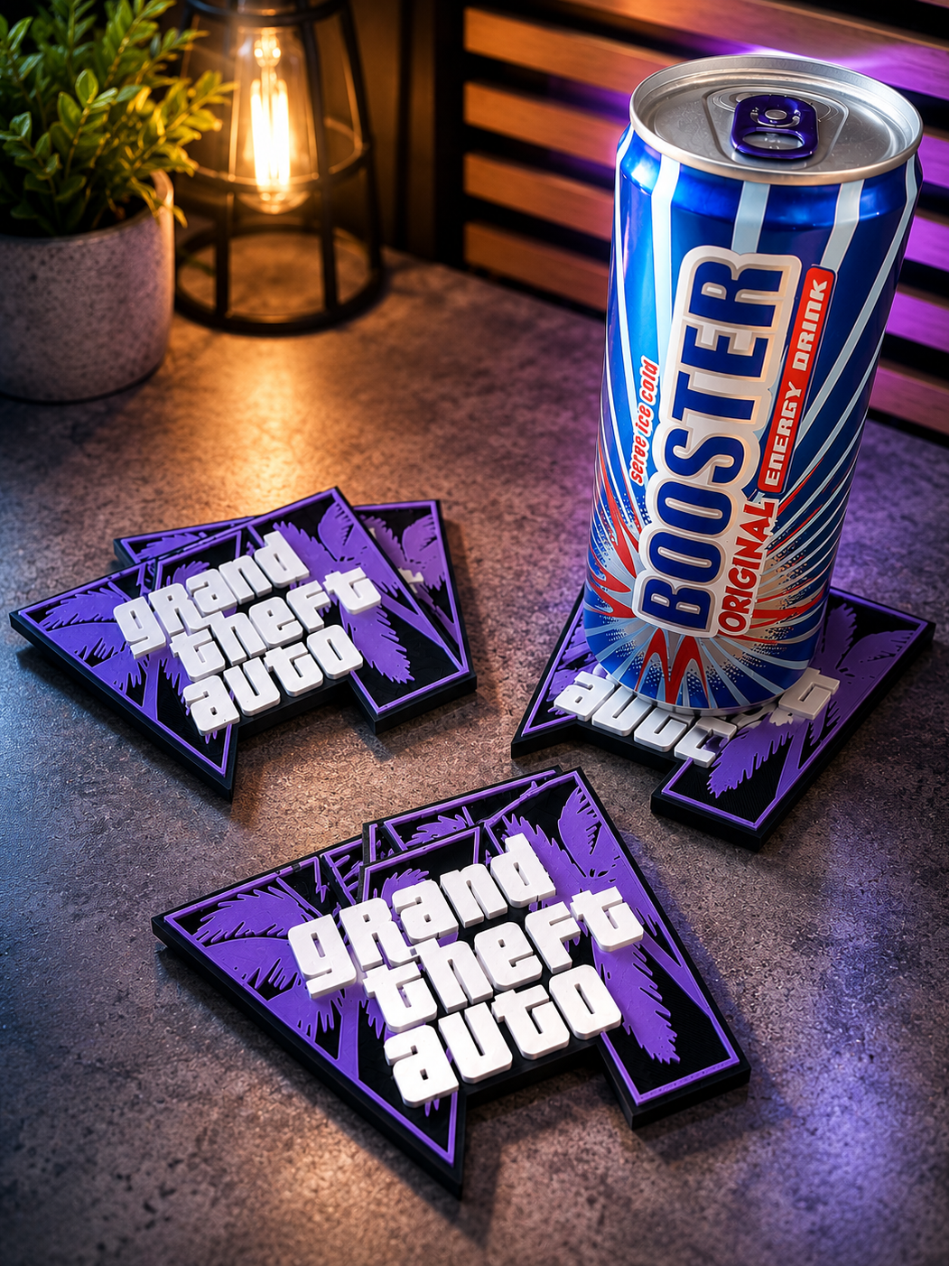 2 pack GTA coasters