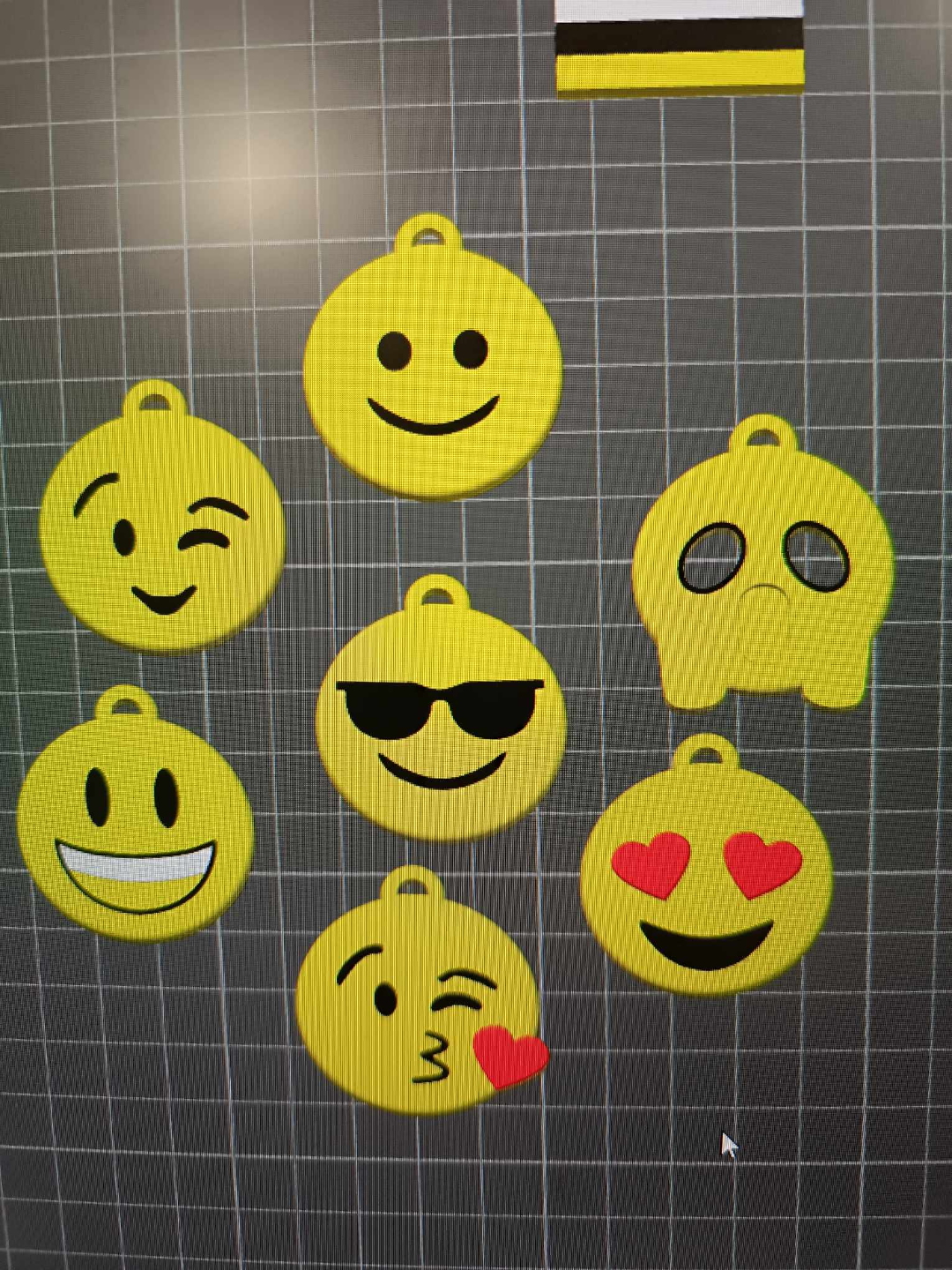 Emoji keyring