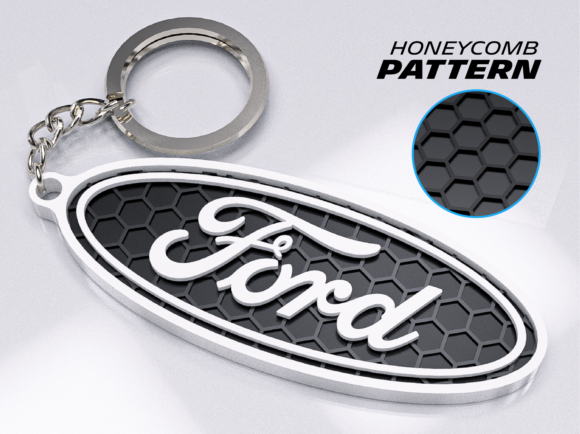 Car make keyrings
