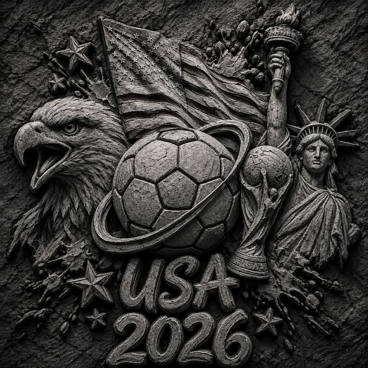 World Cup slate coasters