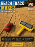 Beach sand road roller